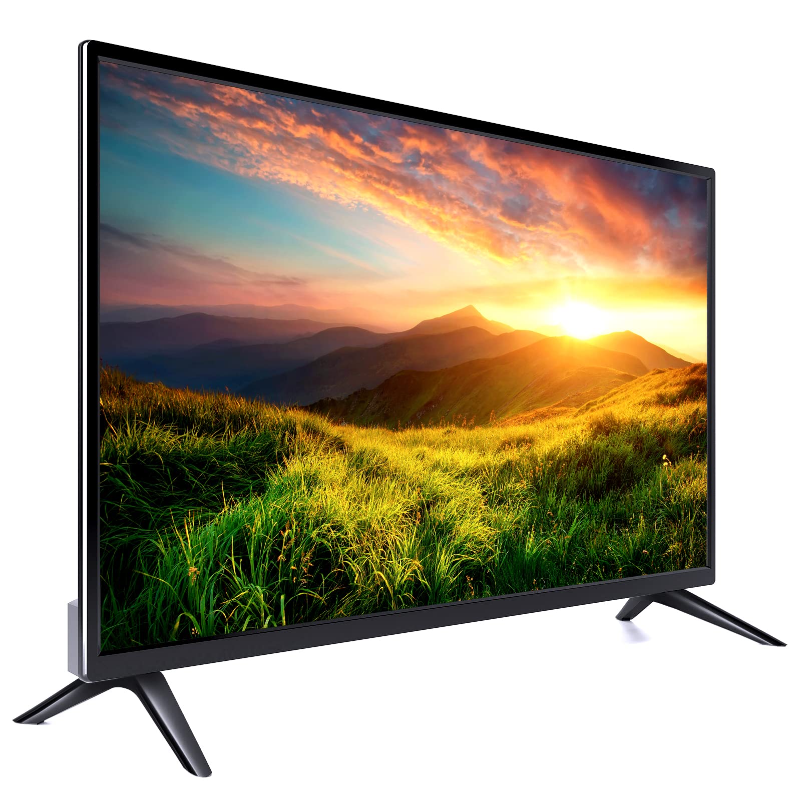 Atyme 320Am5Dvd, 32 Inch Class, 60Hz, 720P Hd Led Tv Flat Dvd Combo Tv,1*Usb,2* Hdmi,1*Vga, Build In Dvd Player Dual Channel 8W